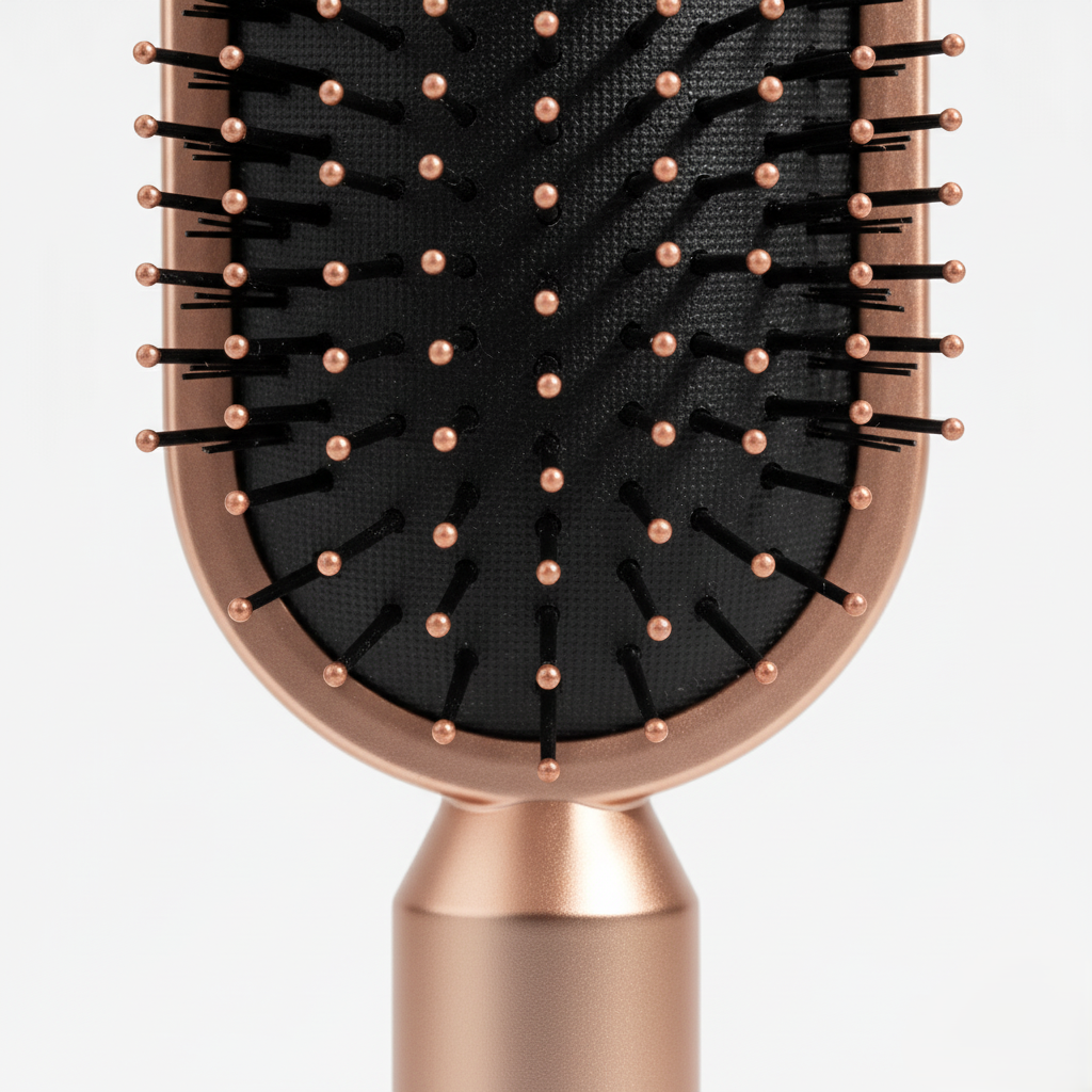 HÉLUNE Premium Rose Gold Hair Brush