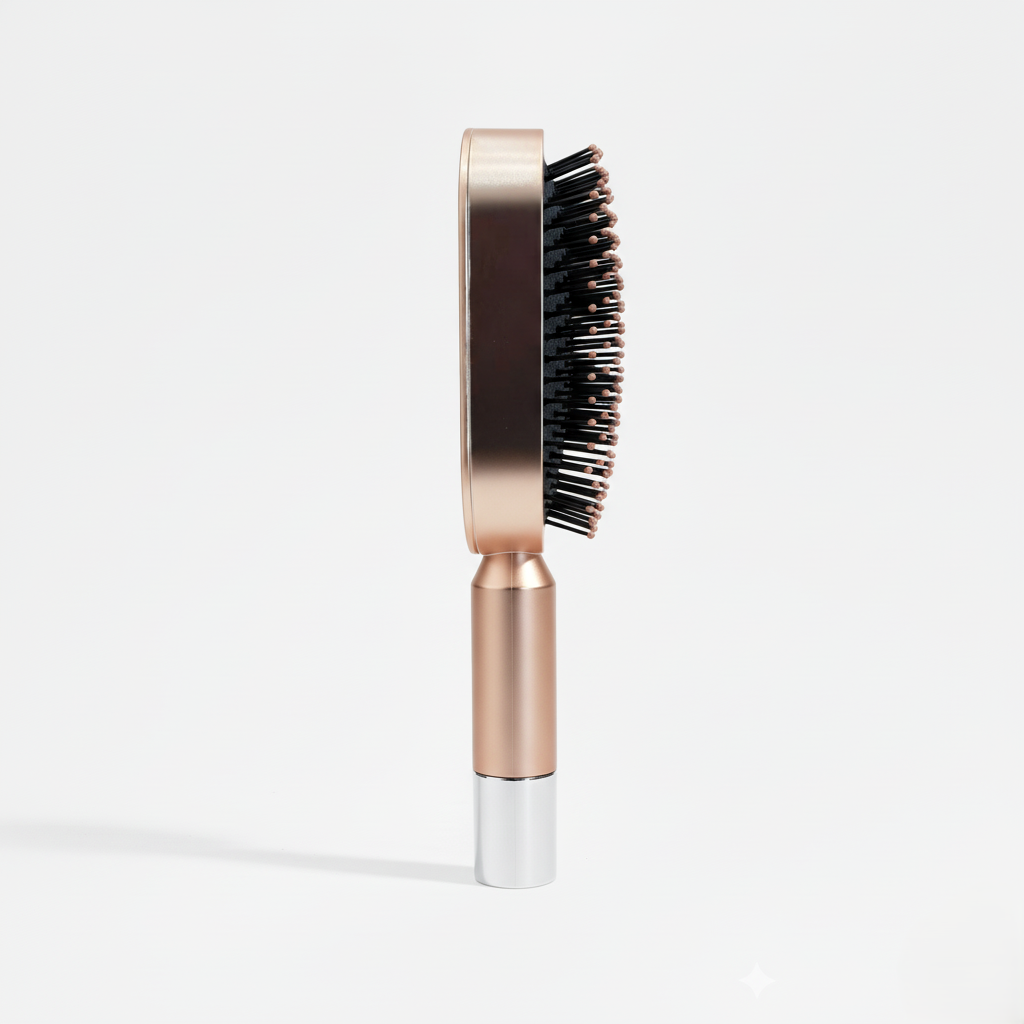 HÉLUNE Premium Rose Gold Hair Brush